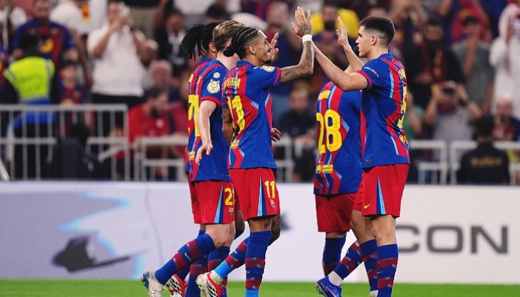 El Barcelona se dio un festín ante el Athletic de Bilbao en la Supercopa de España.