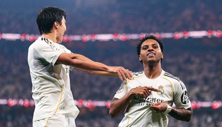 Con lo justo, el Real Madrid al vencer 2-1 al Atlético, se clasificó a la final de la Supercopa.