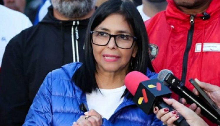 Delcy Rodríguez desafía a Donald Trump: “Basta de las órdenes de Washington”