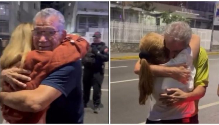 Entre lágrimas y abrazos: así se vivió la liberación de presos políticos en Venezuela