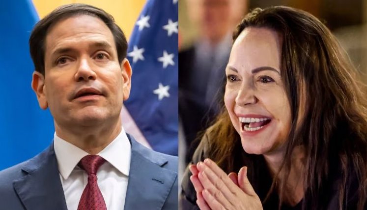 Marco Rubio se reunirá con María Corina Machado en Washington