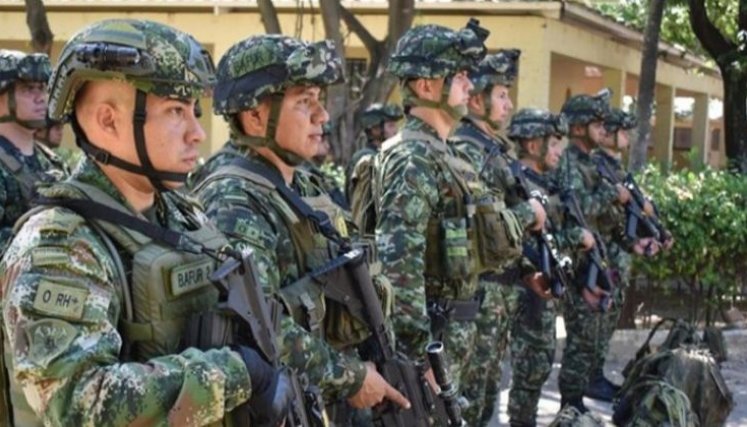 126 hombres de las fuerzas militares estarán desplegados en Colombia, en el Plan Democracia