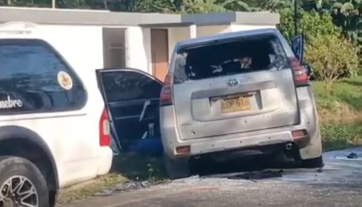 Video muestra cómo acribillaron a los escoltas del congresista Jairo Castellanos en Arauca