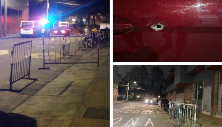 Balacera en las inmediaciones de la sede principal de Canal 1 en Bogotá