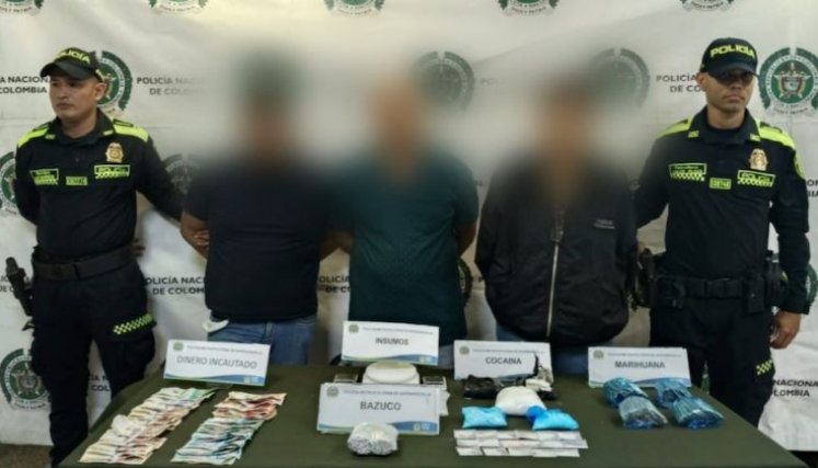 CONTUNDENTE GOLPE DE POLICÍA A 'LOS COSTEÑOS' Y 'LOS PEPES' EN EL ATLÁNTICO