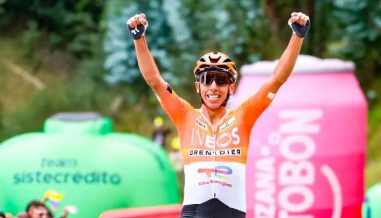 ¡Qué grande! Egan Bernal es bicampeón nacional de ciclismo de ruta