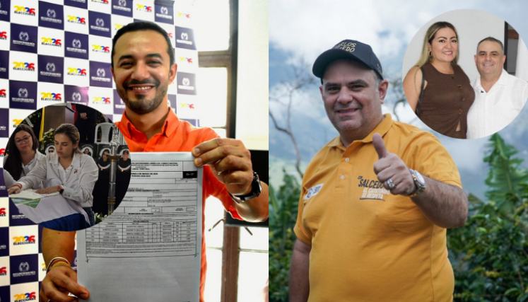 Candidaturas de Diógenes Quintero y Carlos Salcedo serán asumidas por sus esposas