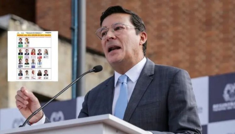 Para mayor claridad, Registraduría modifica la tarjeta electoral de las consultas: así es el nuevo diseño