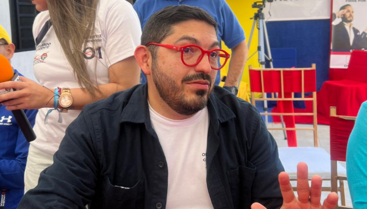 Oswaldo Ortiz, el aspirante al Congreso por el partido de Abelardo de la Espriella.