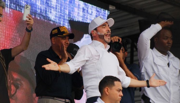 Candidato a la presidencia Abelardo De la Espriella/Foto Stefany Peñaloza