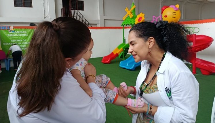 Subdirectora nacional del Icbf estuvo en Cúcuta el 13 de marzo de 2025.