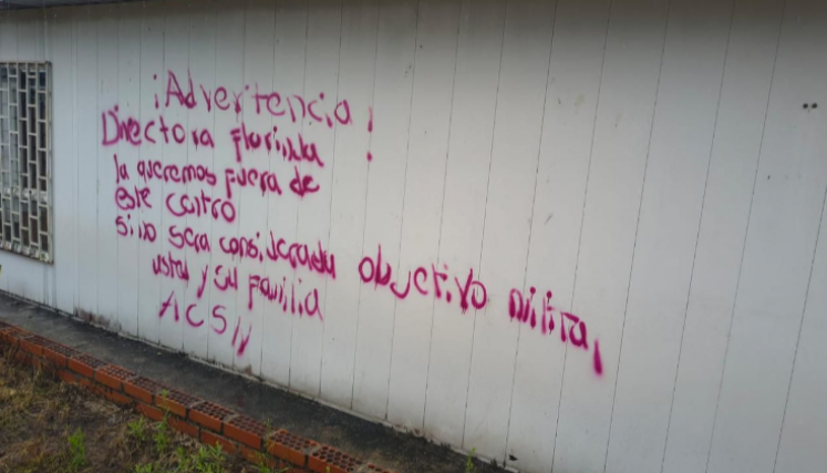 Amenaza en centro educativo rural de Cáchira.