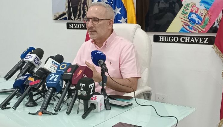 Gobernador del Táchira, Freddy Bernal/Foto Orlando Carvajal