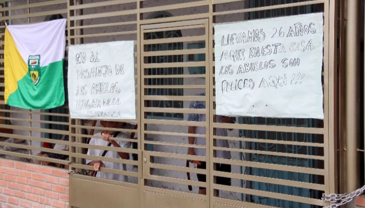 Hogar de La Esperanza - manifestación