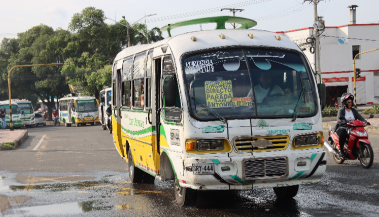 Transporte público en Cúcuta.