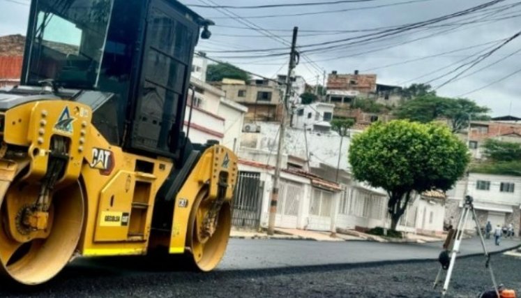 Con recursos del crédito es que se ha podido reparar la malla vial en Cúcuta/Foto Cortesía