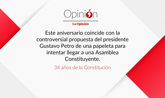 34 años de la Constitución