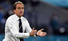 Roberto Mancini, técnico de la selección italiana