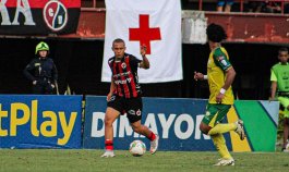 Dayan Pérez, jugador del Cúcuta Deportivo. 