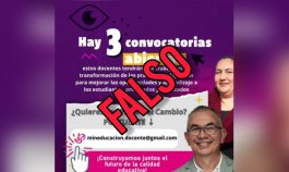 FALSAS CONVOCATORIAS. 