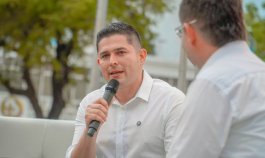 Alcalde Juan Camilo Suárez en una audiencia pública de rendición de cuentas/Foto cortesía 