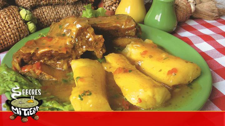 Costillita de res guisada