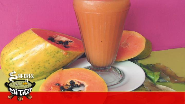 Jugo de papaya
