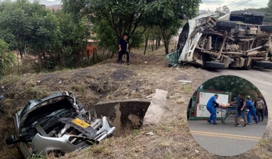 Accidente Mujer