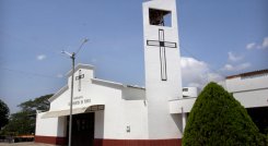 Parroquia San Martín de Tours, construida con recursos de la comunidad y la Diócesis de Cúcuta.  / Foto: Luis Alfredo Estévez