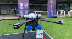 El dron cuenta cuenta con instrumentos de medición para el monitoreo 