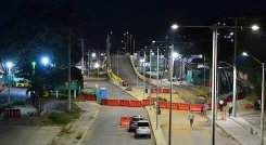 Intersección vial Cuatro Vientos 