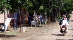 El uso indebido de los espacios por parte de los consumidores de droga ha sido una de las causas por las que el parque biosaludable se encuentra en mal estado