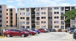 La administración del conjunto residencial hizo adecuaciones en el parqueadero, la zona más afectada por la inundación.