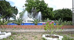 Seis fuentes fueron recuperadas ya por la alcaldía./Fotos cortesía