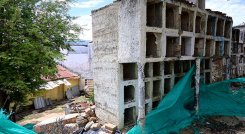 El cementerio hace rato copó su capacidad instalada./Foto Jorge Gutiérrez