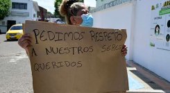 La comunidad pide la intervención de los órganos de control./Foto Jorge Gutiérrez