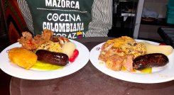 La bandeja Nortesantandereana tiene seis ingredientes./Foto Orlando Carvajal