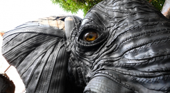 Esta creación fue inspirada en el elefante africano.