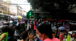 La situación se presenta en la calle 10 con avenida 7 del centro de Cúcuta.