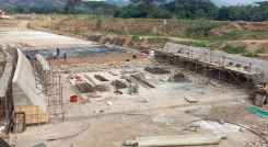 Inicio de las obras de prolongación del canal Bogotá.