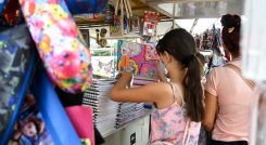 Puntos de la ciudad listos para el regreso a clase