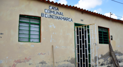 El salón comunal del barrio Cundinamarca es uno de los más afectados, pues lleva varios años en abandono. 