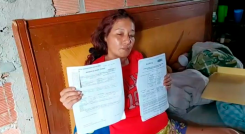 Hace cinco años la mujer padecía este calvario en el sistema de salud. 