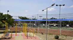 Más de 20 lámparas están dañadas.  / Foto: Pablo Castillo 