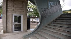 Piden que la estructura sea intervenida cuanto antes. /Foto: Pablo Castillo 