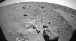 La NASA muestra el invierno en Marte