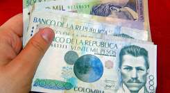 Pesos colombianos