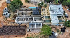 Aqualia avanza con las obras de ampliación y optimización de la planta potabilizadora en Villa del Rosario 