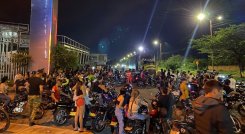 Cada semana los amantes de la velocidad se reúnen en un lugar en específico de Cúcuta, generando controversia. / Foto: Archivo