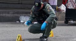 Investigación, escena del crimen.